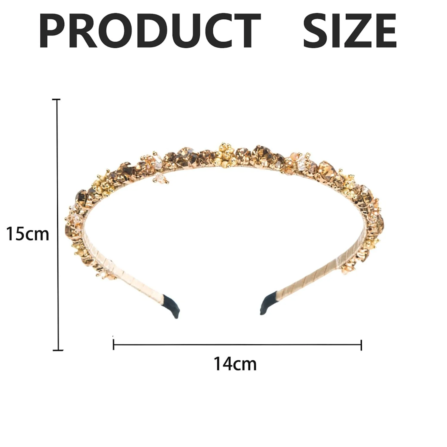 Обруч Блискучий для волосся жіночий з кристалами, фото №6 Обруч Блискучий для волосся жіночий з кристалами, фото №6