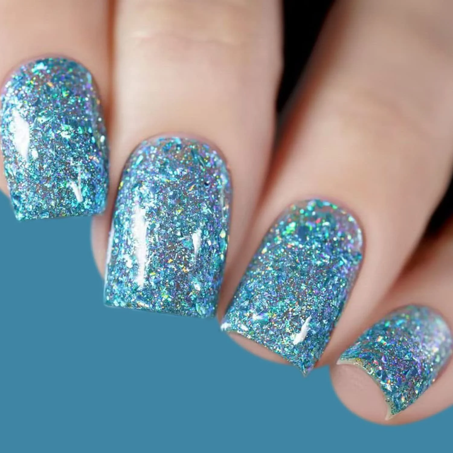 Гель-лак Vishine Набор 6 цветов Хром Платина Блестящий Серебряный Розовый Золотой 8 мл, фото №5