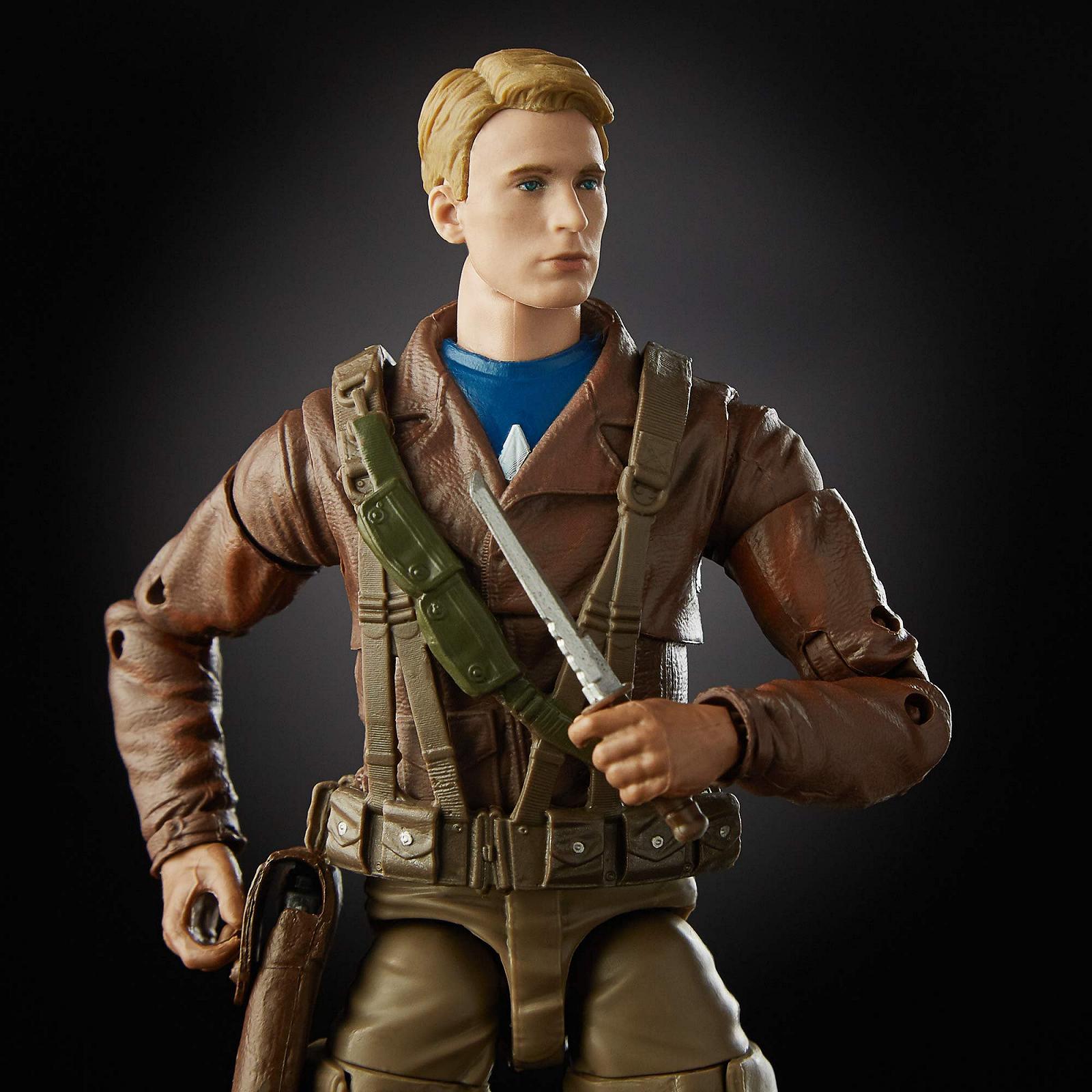 Фигурка, Marvel Legends Series, Капитан Америка: Первый мститель, 15 см, по мотивам фильма "Капитан Америка" и Пегги Картер, коллекционная, в упаковке 2 шт., фото №8