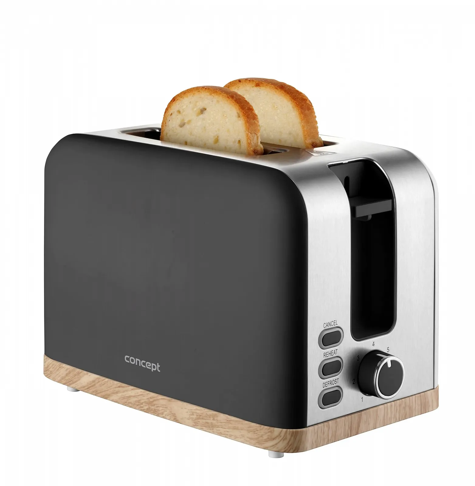 Тостер Concept Elwood TE2016 Чорний, фото №1