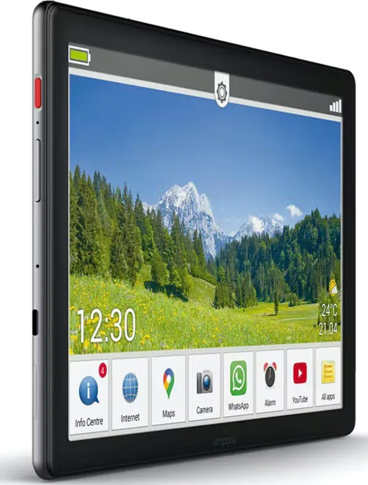 Планшет 10.1" Full HD Emporia Tab 1 4/32Gb 4G 8 ядер Android 11 5000 mAh Чорний, фото №3