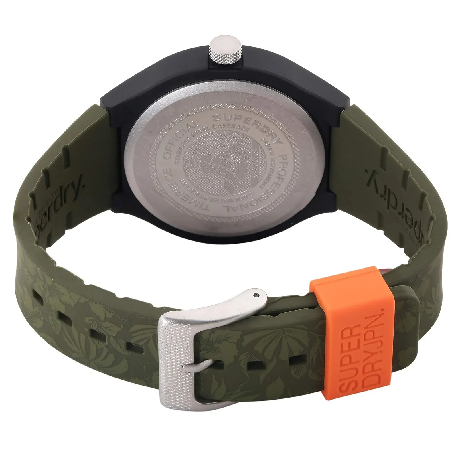 Чоловічий аналоговий годинник Superdry SYG225N з силіконовим ремінцем, фото №6