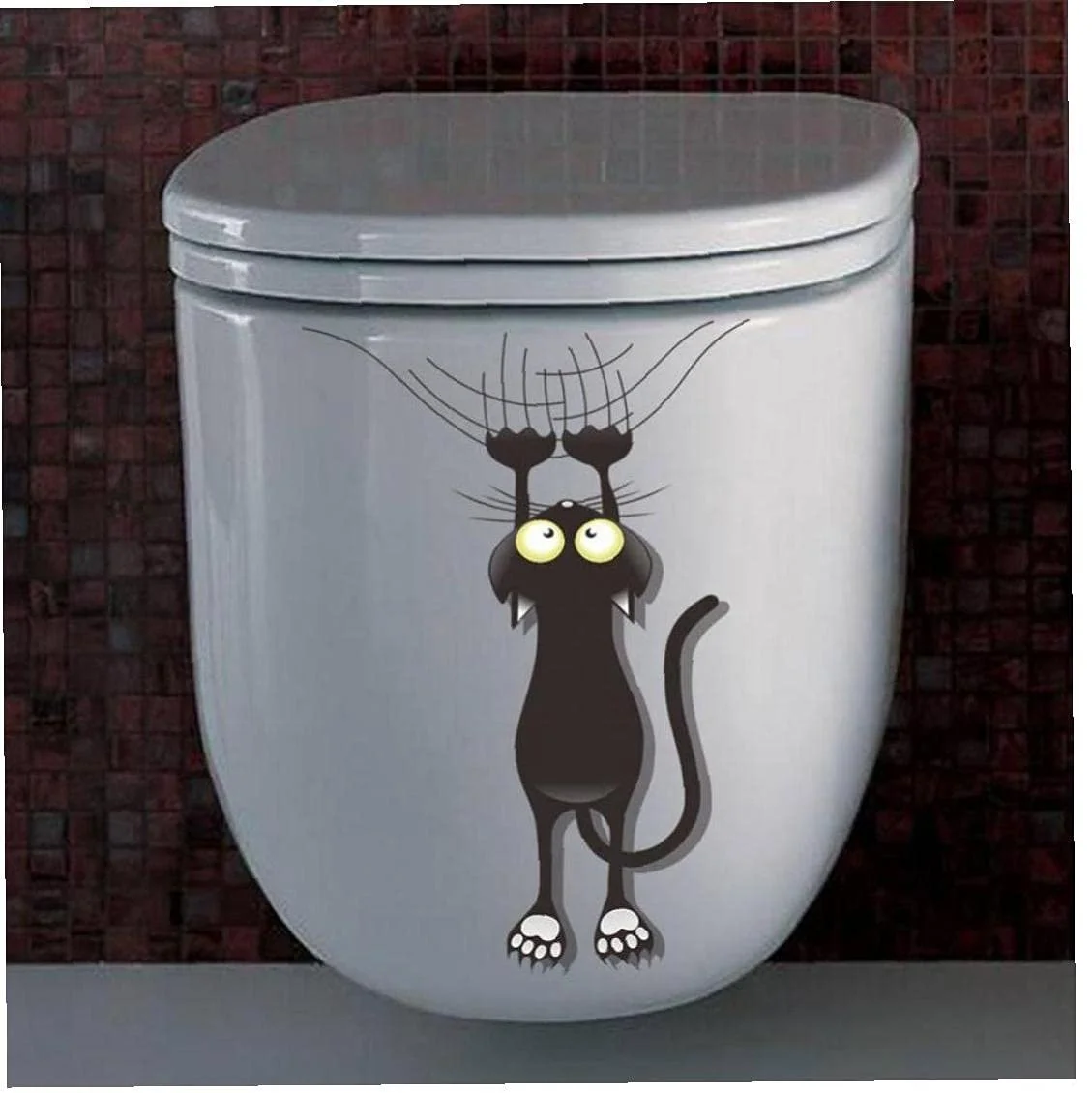 Наклейки на стіну Black Cat DIY самоклеючі Чорні, фото №3