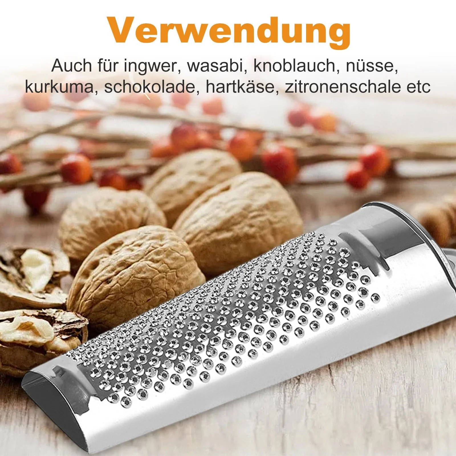 Терка для мускатного горіха з контейнером, фото №7