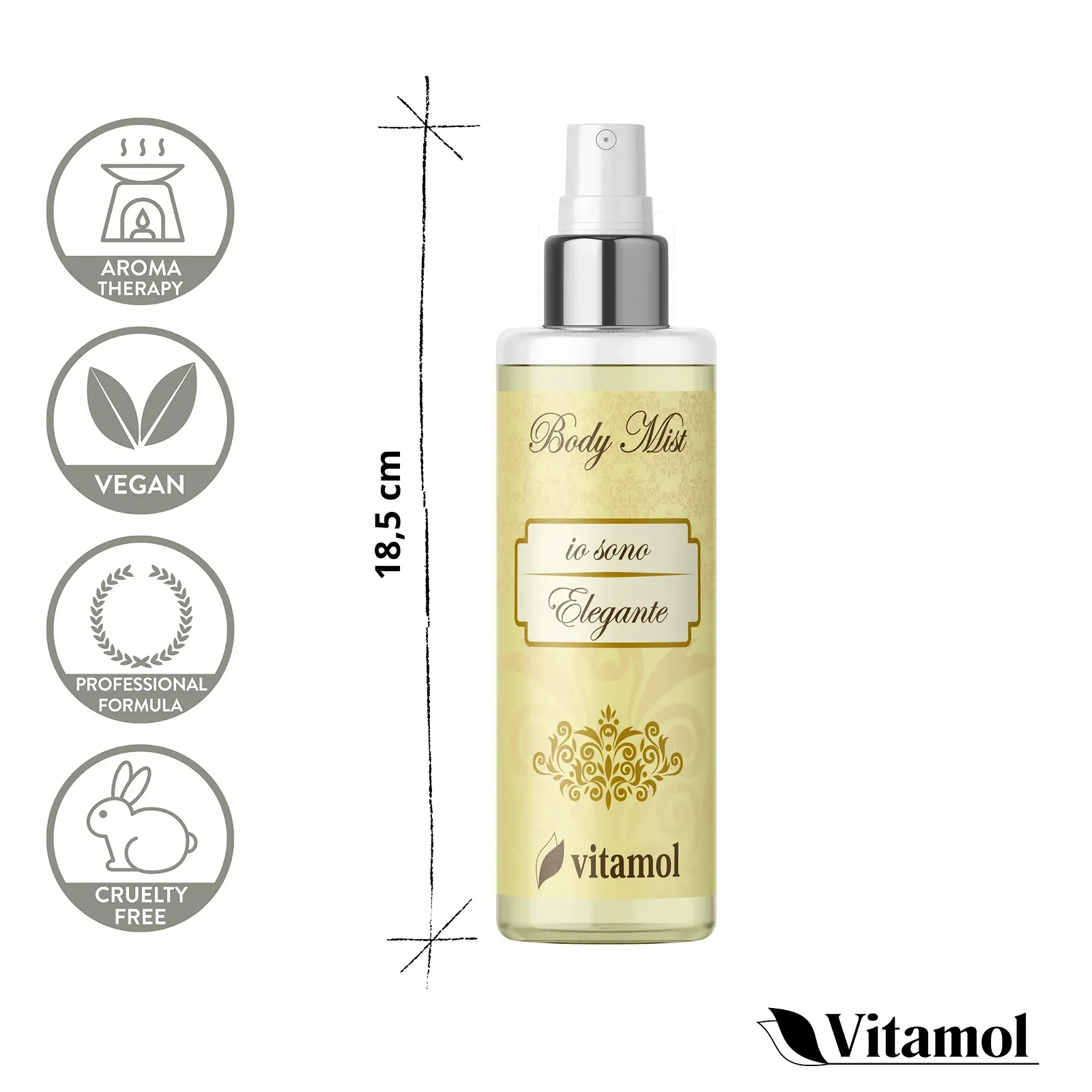 Міст для тіла Vitamol IO Елегантний, Зволожуючий, 200 мл, фото №6