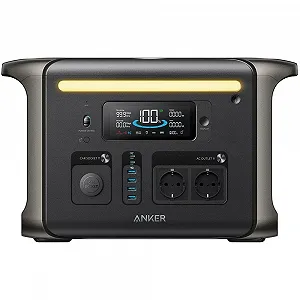 Зарядная станция Anker Solix F1500 (A1772311) 2400 Вт / 1800 Вт / 1536 Вт*ч / Функция ИБП - (Корпус из поликарбоната и ABS-пластика) - Фото 1