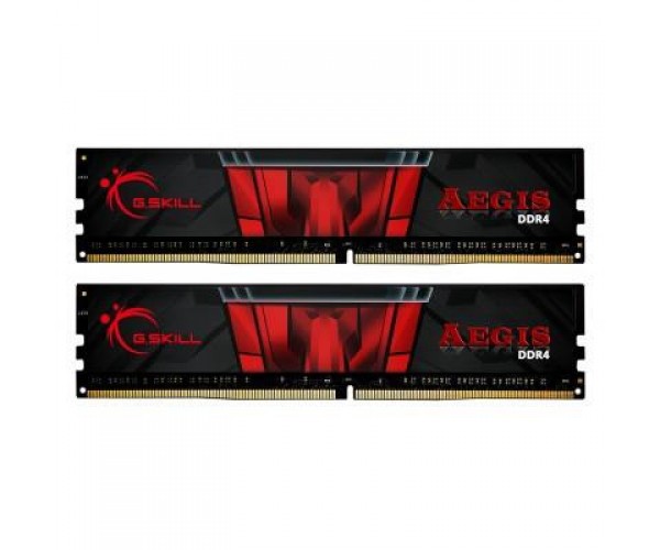 Пам'ять для настільних комп'ютерів G Skill 32 GB 2x16GB DDR4 2666 MHz Aegis (F4-2666C19D-32GIS), фото №1