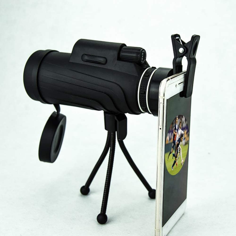 Бінокль SPUZZO Monocular 40×60 HD Low Light Night Vision, фото №1