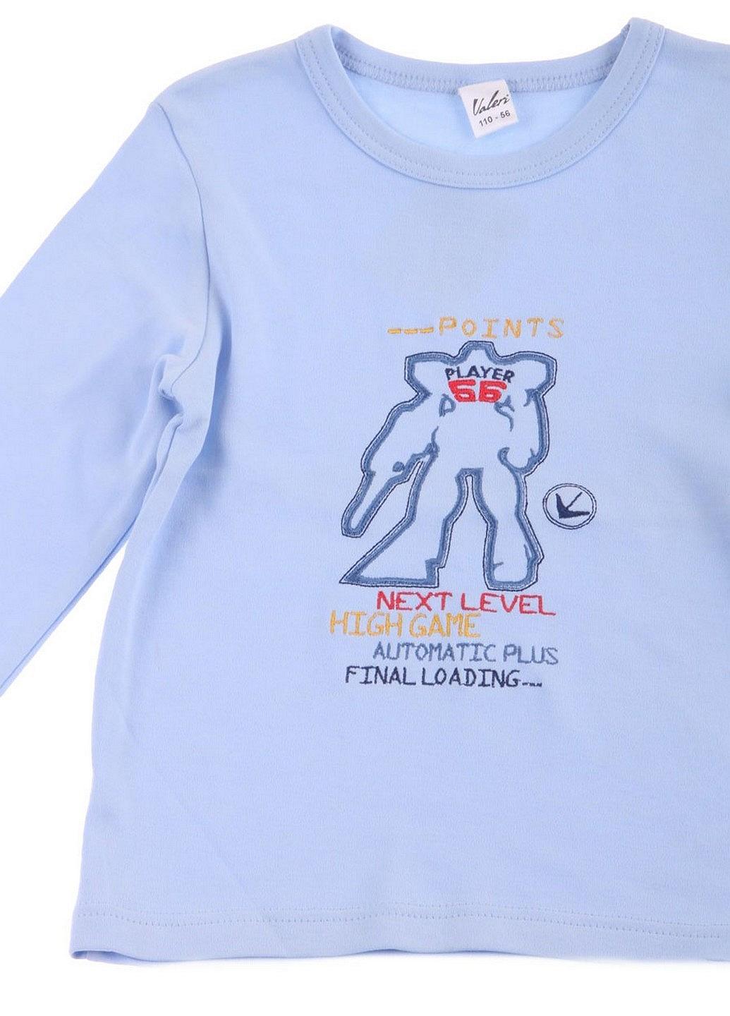 Лонгслив Valeri 110-116 Голубой (SN-634-194-Lblue), фото №2