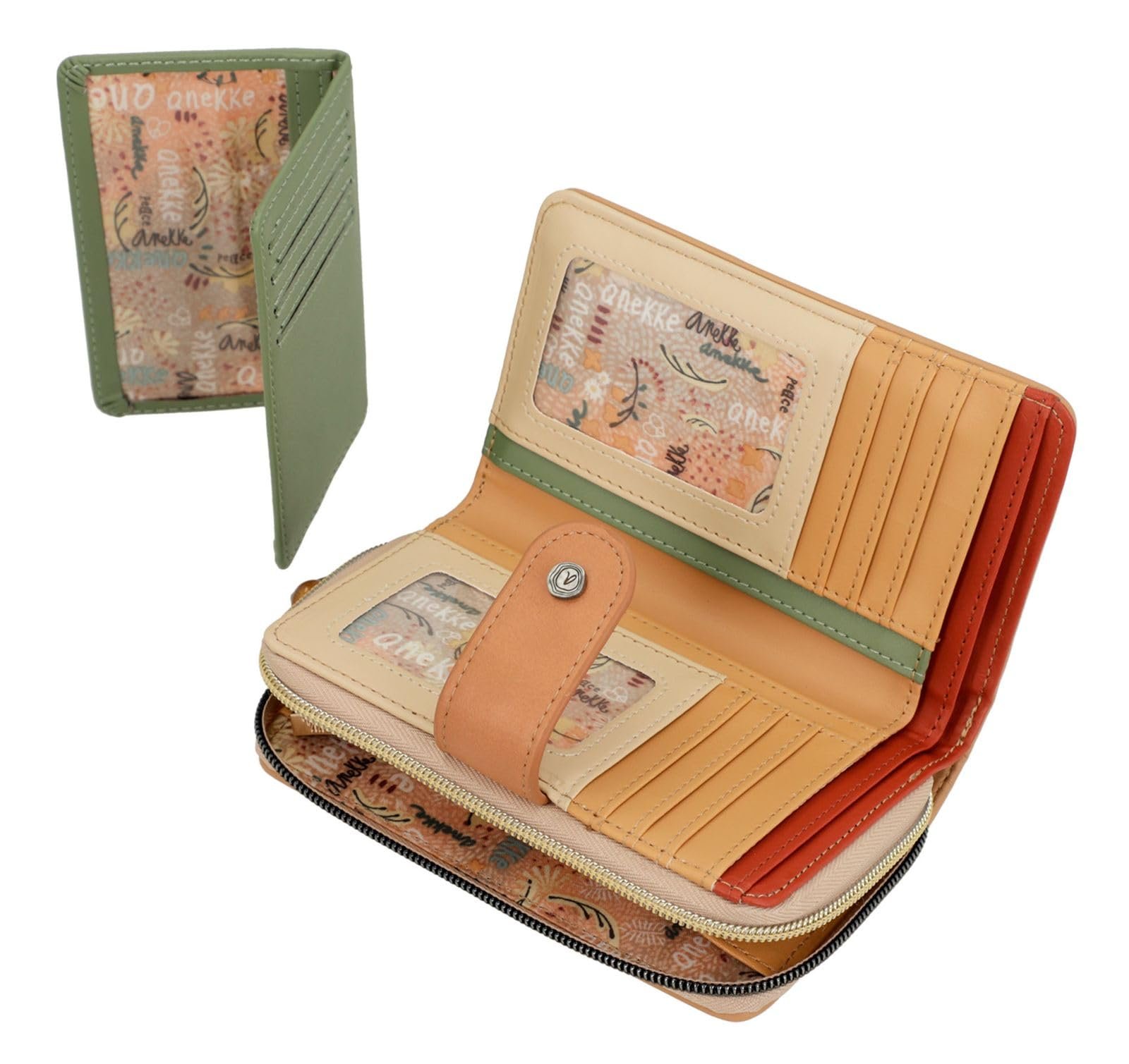 Кошелек Anekke Retro Combination (909) Разноцветный, фото №2