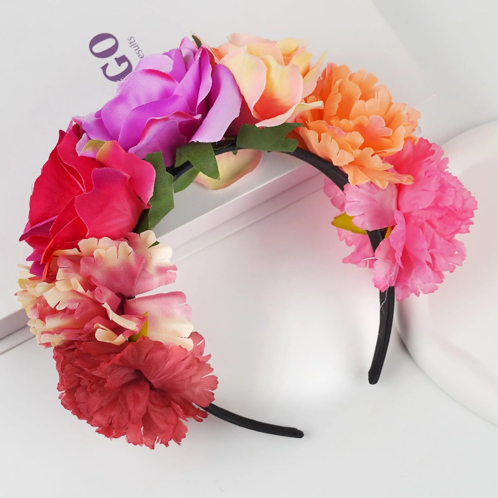 Обруч для волосся Квітка, фото №4