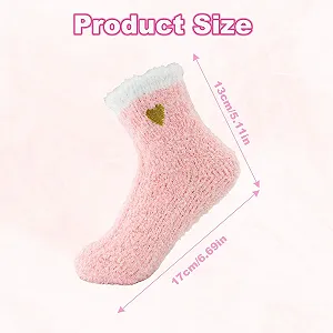 Носки ALLY-MAGIC Cuddly Женские Зимние Носки Теплые Пушистые Рождественские Носки Fuzzy E21-AXSHRW synthetic.ua - Фото 1
