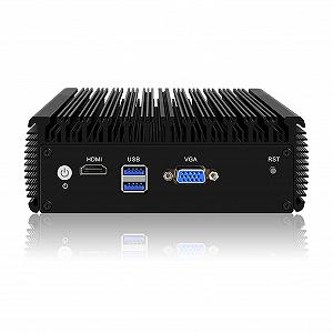 Міні комп'ютер HUNSN Micro Firewall Appliance RJ01l Intel Celeron J4125 8G RAM 256G SSD synthetic.ua - Фото 1