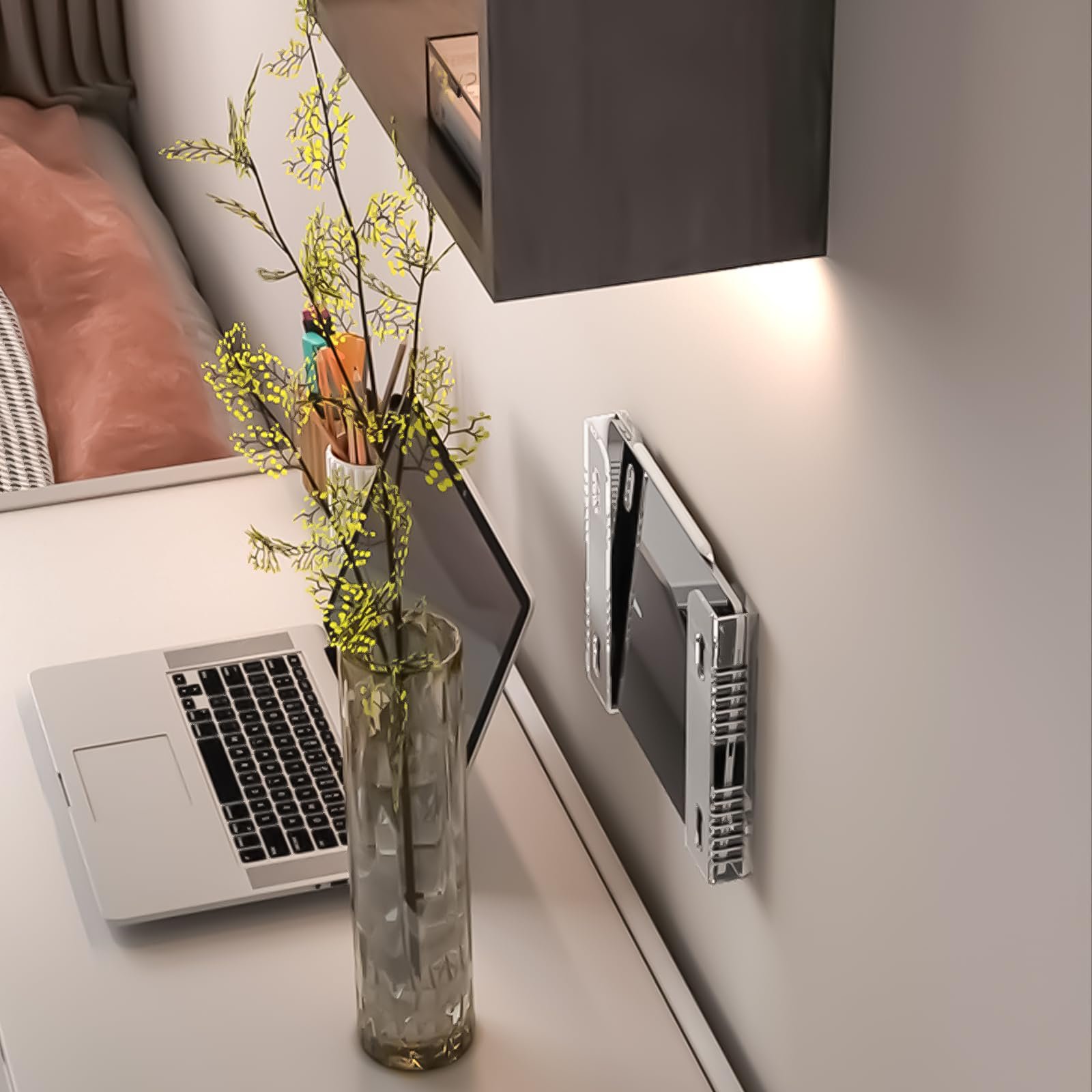 Многоцелевой акриловый набор для ноутбука Безопасное настенное или настольное крепление с мягкой внутренней частью для планшетов ноутбука, фото №5