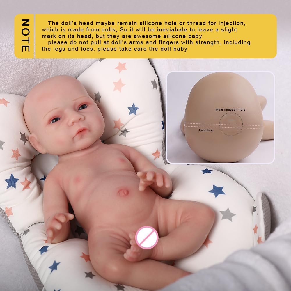 Кукла Farious Reborn Baby Doll 026 45 см Реалистичная Полная Силиконовая Лысый Мальчик, фото №1 Кукла Farious Reborn Baby Doll 026 45 см Реалистичная Полная Силиконовая Лысый Мальчик, фото №1