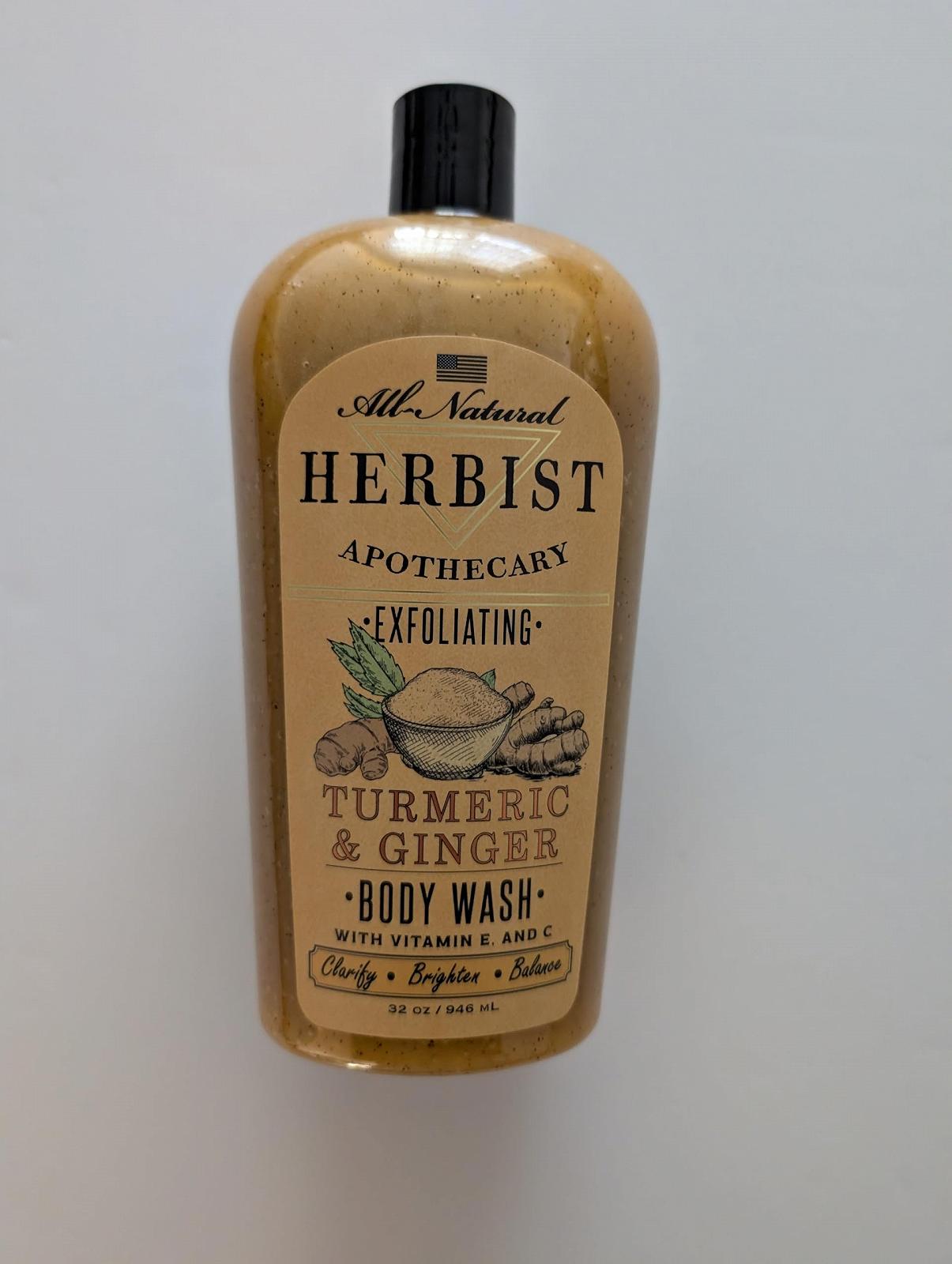 Відлущувальний гель для душу All Natural Apothecary з куркумою, імбиром, вітамінами E та C 320 мл, фото №1 Відлущувальний гель для душу All Natural Apothecary з куркумою, імбиром, вітамінами E та C 320 мл, фото №1