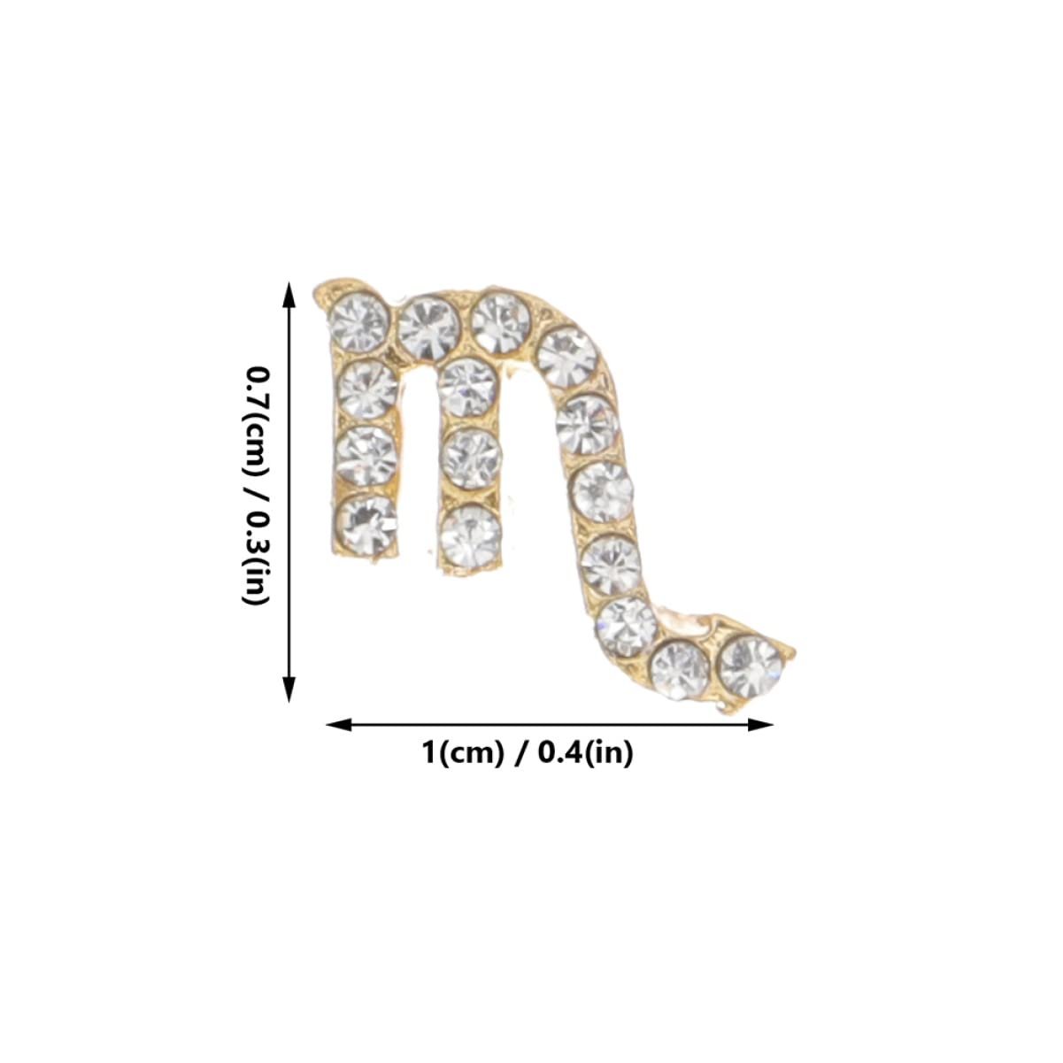 Healeved, 48 шт, зі стразами для творчого манікюру, підходять для натуральних та штучних нігтів, прості у використанні, компактні, елегантні, фото №2