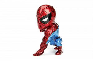Фигурка Jada Toys Marvel Человек-паук Классический, Металл, 10 см, Коллекционная фигурка, Красный/Синий synthetic.ua - Фото 1