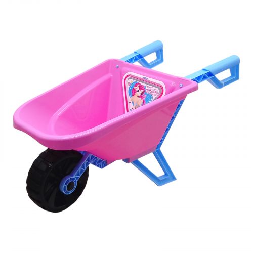 Детская тачка пластиковая 58 см розовая [tsi236829-TSI], фото №1
