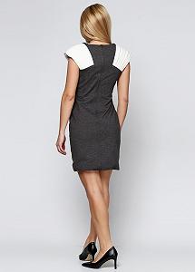 Платье MTP 2 Серый (BG-9_GrayWhite) synthetic.ua - Фото 1