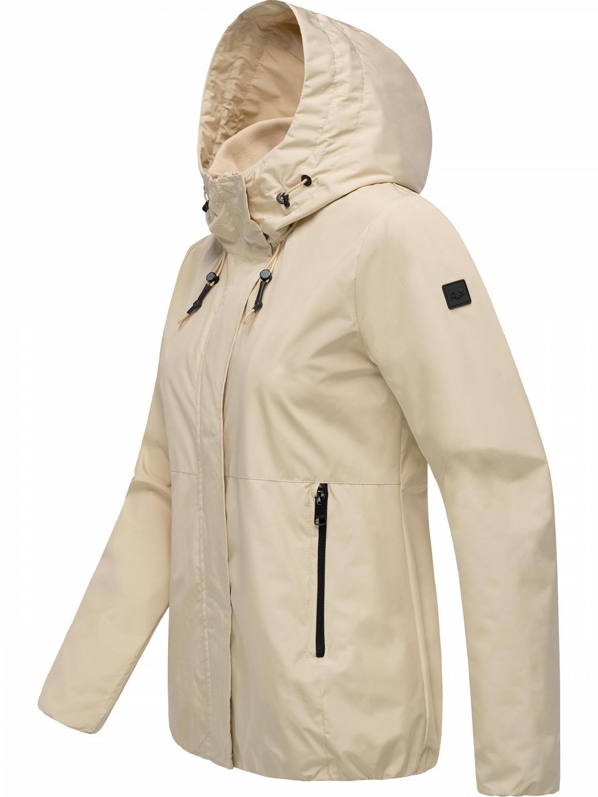 Куртка переходная Ragwear Sunniva A YOUMODO Женская Легкая Водонепроницаемая Дышащая, Летняя Куртка, Короткая с Регулируемым Капюшоном,, фото №2