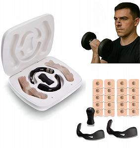 Полоски на нос магнитные + коробка для хранения для набора для дыхания против храпа. Содержит 20 пластырей - Фото 1