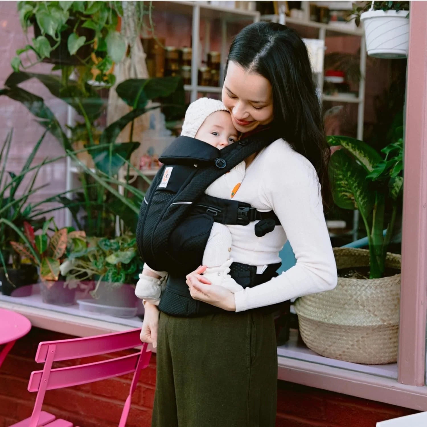 Эрго-рюкзак Ergobaby Omni Breeze / до 20 кг / Onyx Black, фото №6