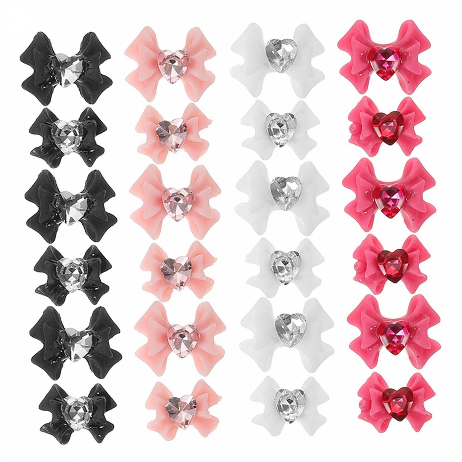 Підвіска для нігтів Бант FOMIYES, 120 шт, 3D, метелик, смола, милий кулон, прикраса для нігтів з 3D бантом, дикий скляний кришталевий діамант, фото №1 Підвіска для нігтів Бант FOMIYES, 120 шт, 3D, метелик, смола, милий кулон, прикраса для нігтів з 3D бантом, дикий скляний кришталевий діамант, фото №1