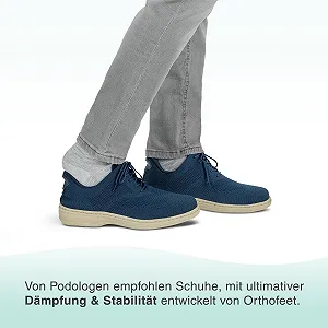 Кросівки Orthofeet Rex Orthopaedic Casual Style з плетеним верхом synthetic.ua - Фото 1