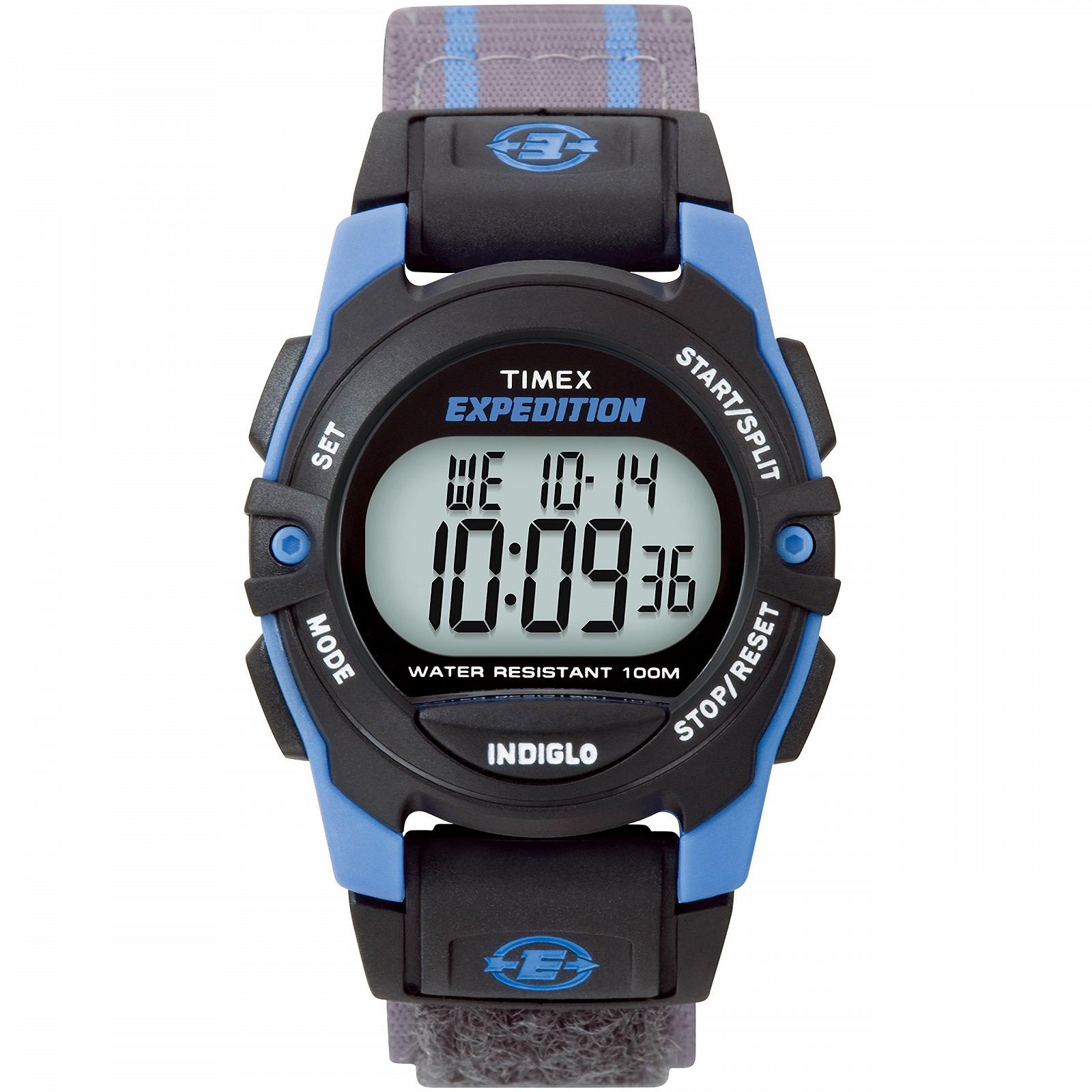 Цифровий годинник Timex Expedition з хронографом, класичний дизайн, з будильником і таймером, фото №1