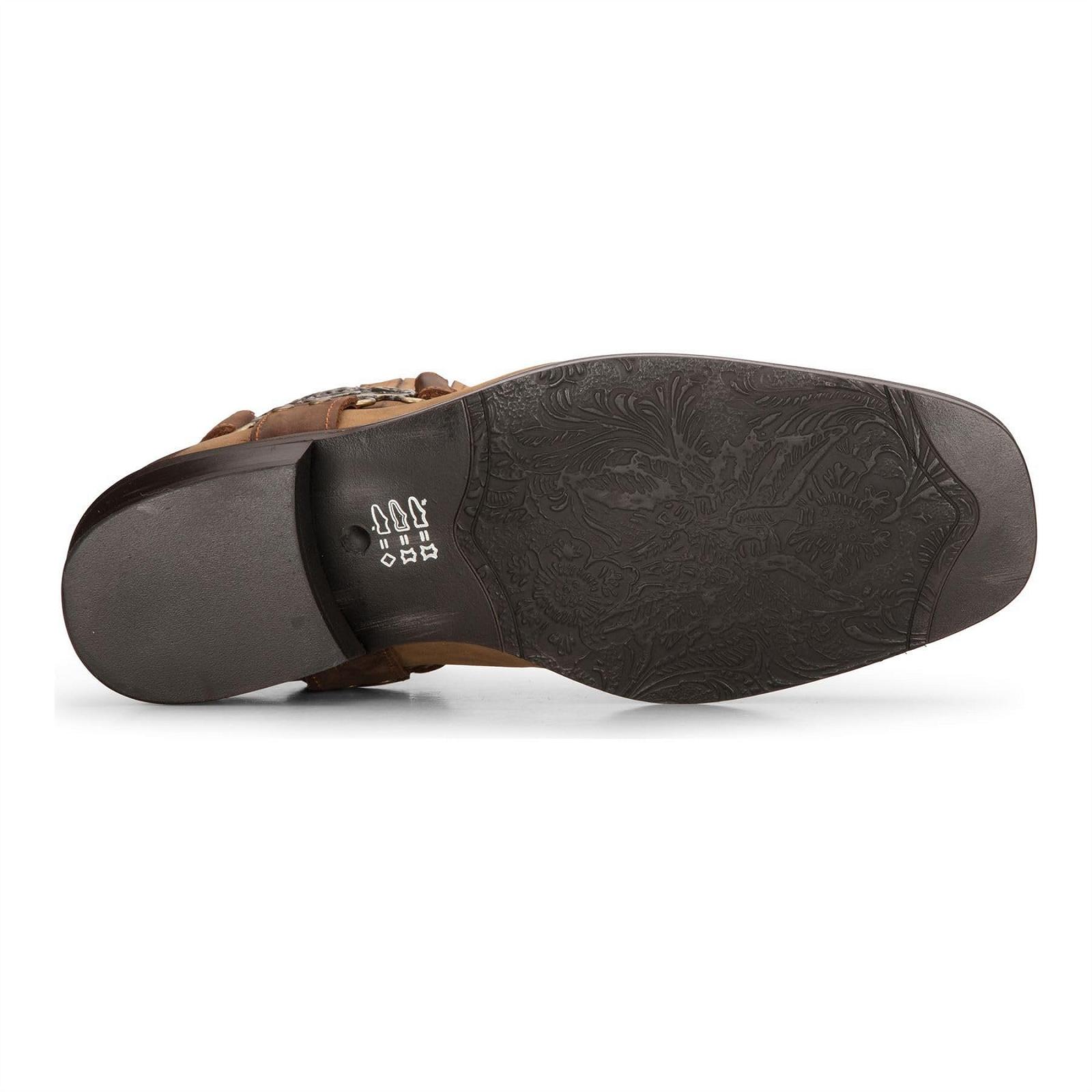 Черевики TruClothing.com Western, вінтажні, квадратний носок, фото №4