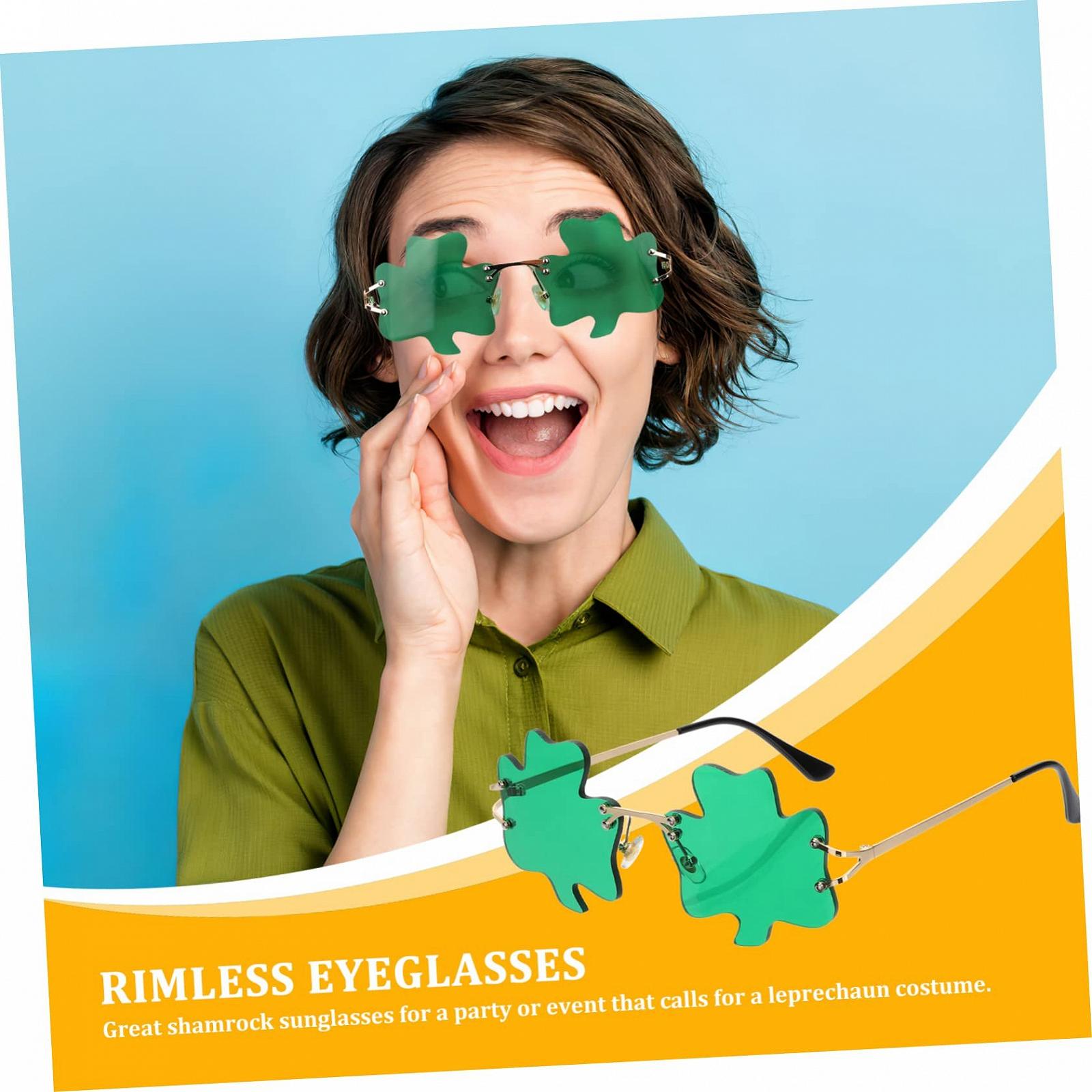 PACKOVE 5 пар крутых безрамочных очков, фото №9