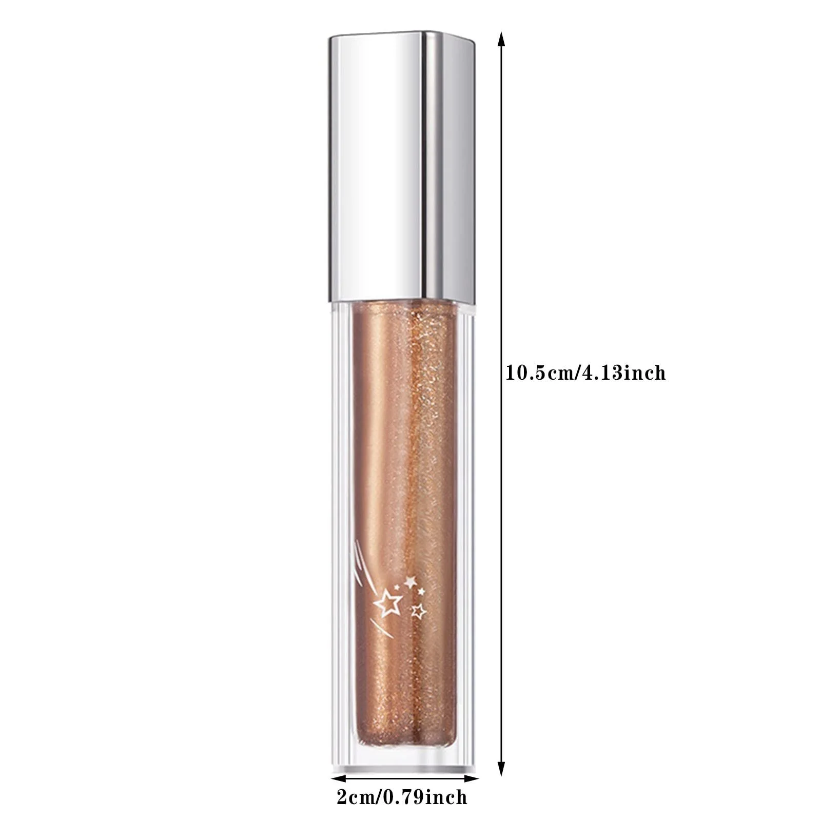 Жидкие тени для век Хамелеон Блестки Металлик, фото №6