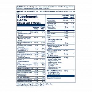 Once Daily Adult 50 Multi 90 vcaps synthetic.ua - Фото 1