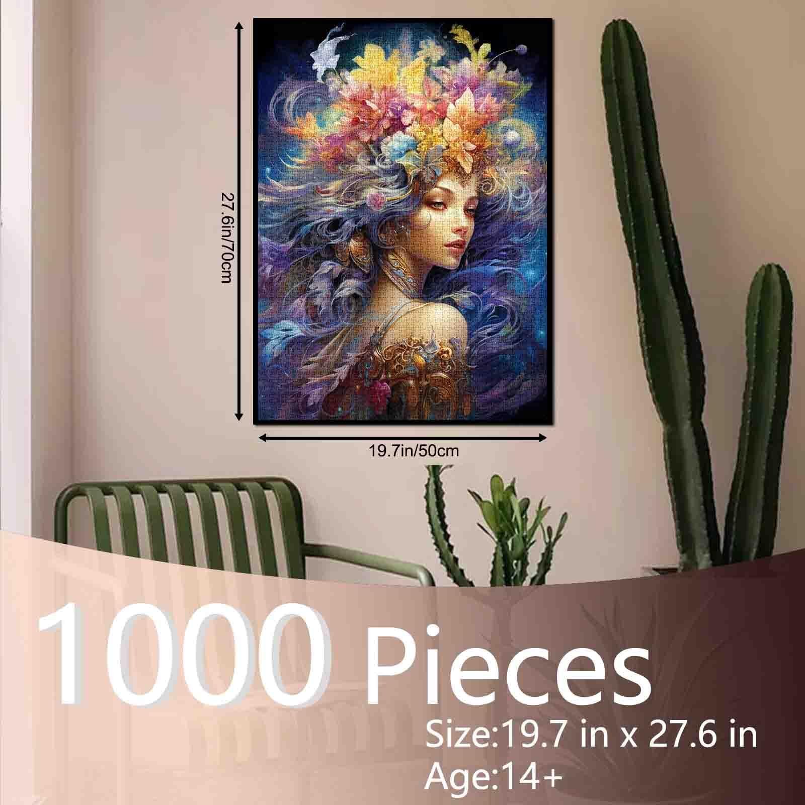 Пазл Tucocoo Fantasy Girl 1000 элементов, фото №2 Пазл Tucocoo Fantasy Girl 1000 элементов, фото №2