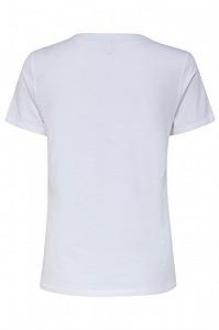 Футболка ONLRUBY LIFE REG TOP BOX JRS 15215291  Wild ONLY Білий XS synthetic.ua - Фото 1