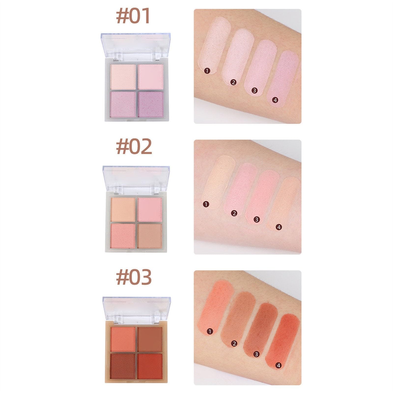 Румяна TianWlio Cheeks Light Breathable Feel Powder Multicoloured Gradual Natural Cream Stick Texture, фото №7 Румяна TianWlio Cheeks Light Breathable Feel Powder Multicoloured Gradual Natural Cream Stick Texture, фото №7