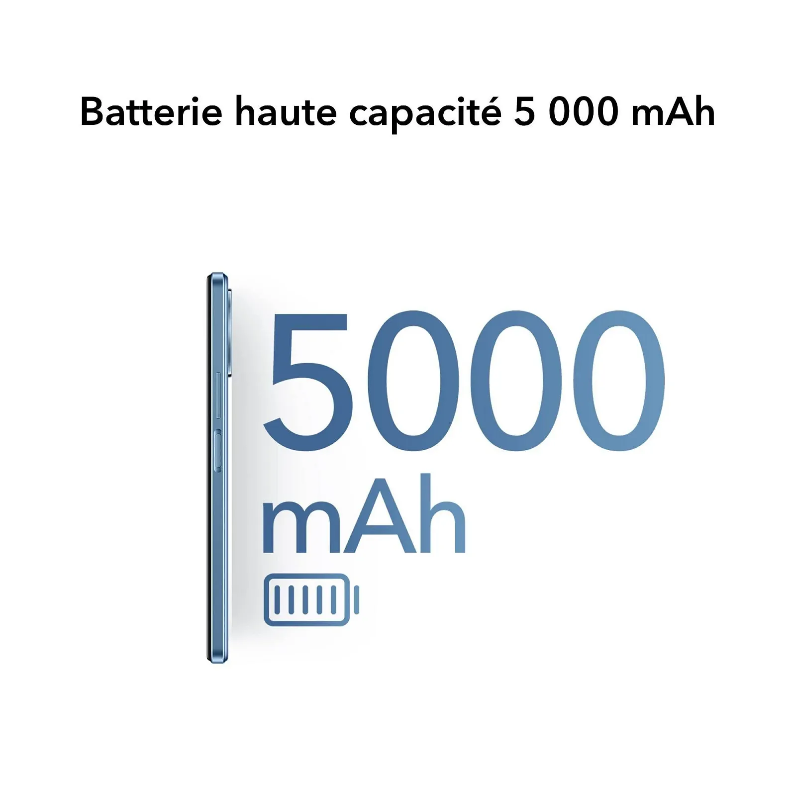 Смартфон HONOR X8 5G 6.5" 6/128GB Dual SIM Android 11 48MP Snapdragon 480 Plus 5000mAh NFC Black, фото №3