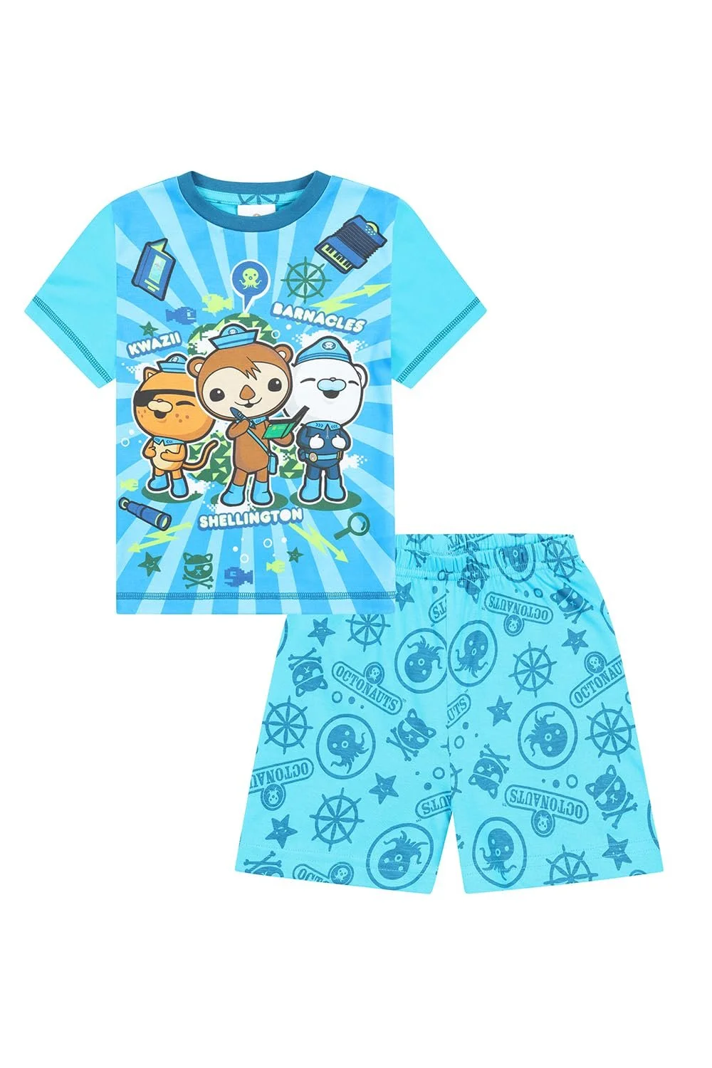 Коротка піжама Octonauts Kwazii Shellington Barnacles для хлопчиків, фото №1