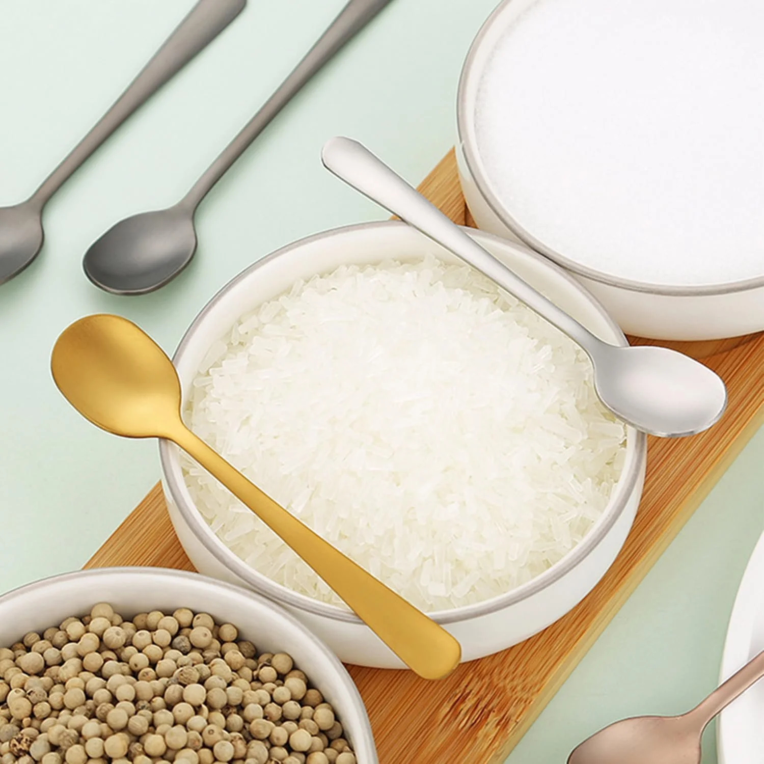 Ложки Набір з 12 шт. Espresso Spoons Brand Stainless Steel Mini Spoons, фото №4