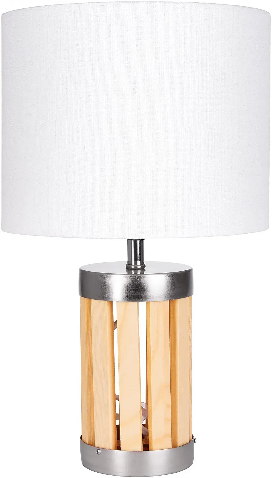 Настільна лампа BRUBAKER Wood/Metal 33 см Beige, фото №1