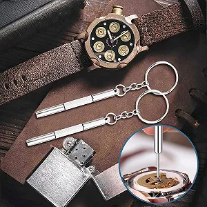 Набір Mini Інструменти Викрутка Брелок 3 в 1 Нержавіюча сталь synthetic.ua - Фото 1