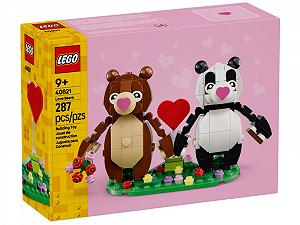 Конструктор Лего LEGO Закохані ведмеді (40821) - Фото 1