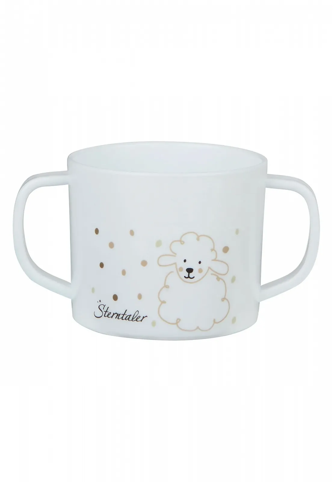 Набір дитячого посуду Sterntaler Farmhouse: тарілка з антиковзаючим дном, чашка та кружка, бежевий, фото №4