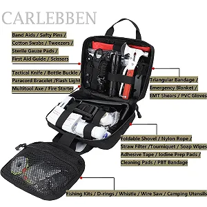 Набір для виживання Carlebben Tactical Gear EDC тактичний Molle synthetic.ua - Фото 1