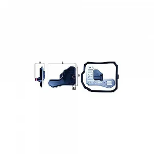 Гідравлічний фільтр автоматичної КПП KNECHT HX 148D для CITROËN PEUGEOT - Фото 1