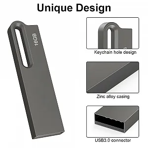 USB-флеш-накопичувач 16GB USB 2.0 (комплект 10 шт) Чорний synthetic.ua - Фото 1