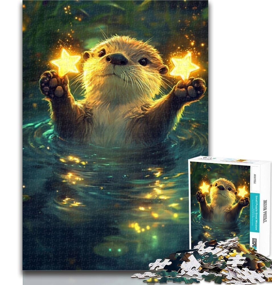 Пазл Star Otter 1000 елементів 26 x 38 см, фото №1