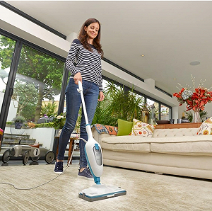 Парова швабра BLACK+DECKER 10-в-1 Біла synthetic.ua - Фото 1