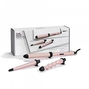 Мультистайлер BaByliss Curl and Wave Trio MS750E Pink Керамическое покрытие - Фото 1